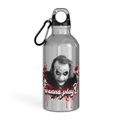 Joker -"wanna play?" Oregon Sport Bottle with Unique Art -Flasche