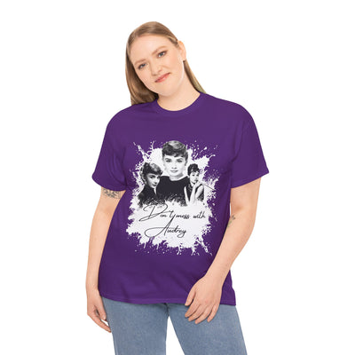 Don't mess with Audrey - Audrey Hepburn T Shirt