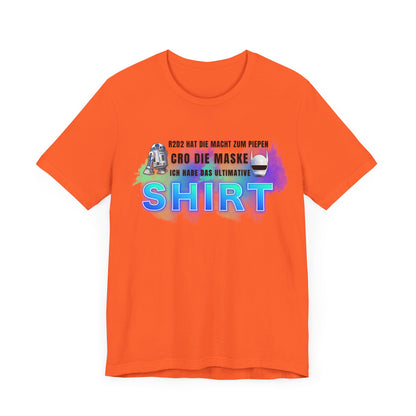 R2D2 Inspired Unisex Jersey Tee - Fun Sci-Fi Graphic Shirt