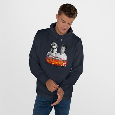 Retro MacGyver King Hooded Sweatshirt - Classic 80s Style