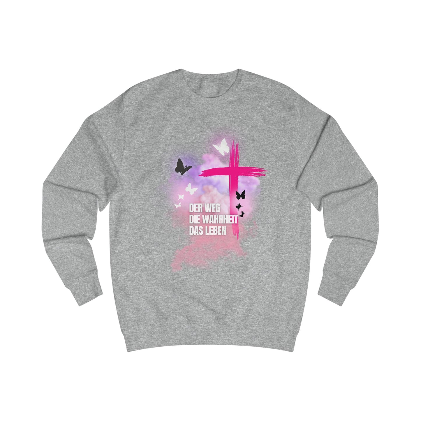 Inspirational Faith Sweatshirt, Unisex Christian Apparel,  Jesus