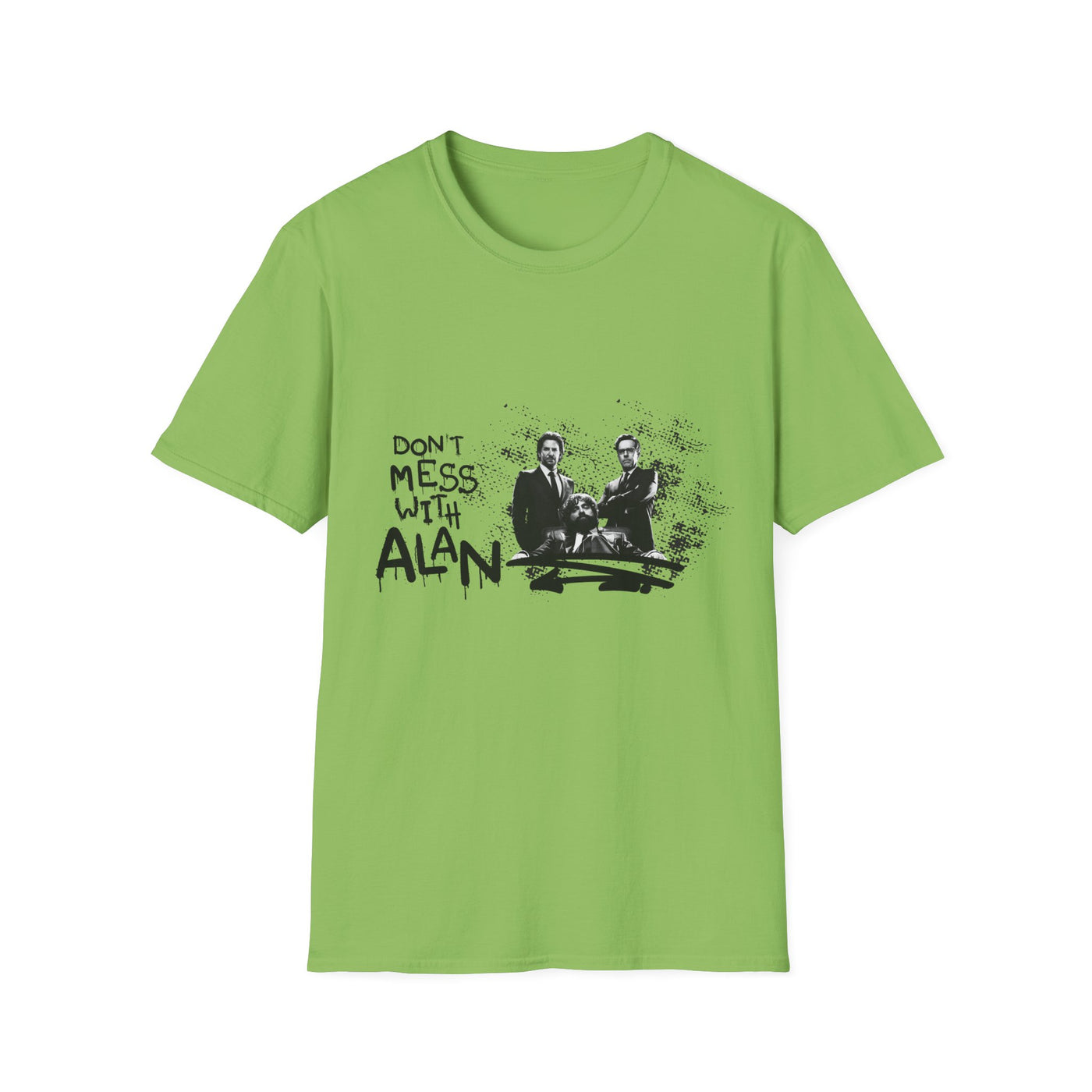 Unisex Jersey Tee Hangover - "Don't Mess With Alan" Graphic T-Shirt