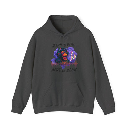 Born to Vibe Champion Hoodie - Made to Roar, Cozy Streetwear for Wild Souls