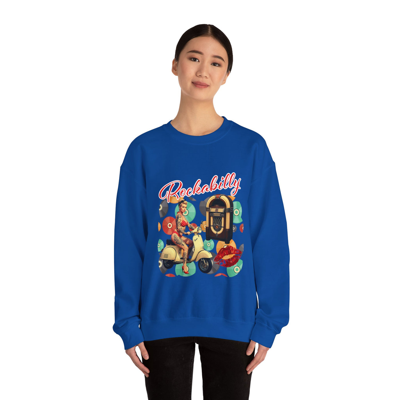 RockabillyHeavy Blend Sweatshirt | Vintage Vibe