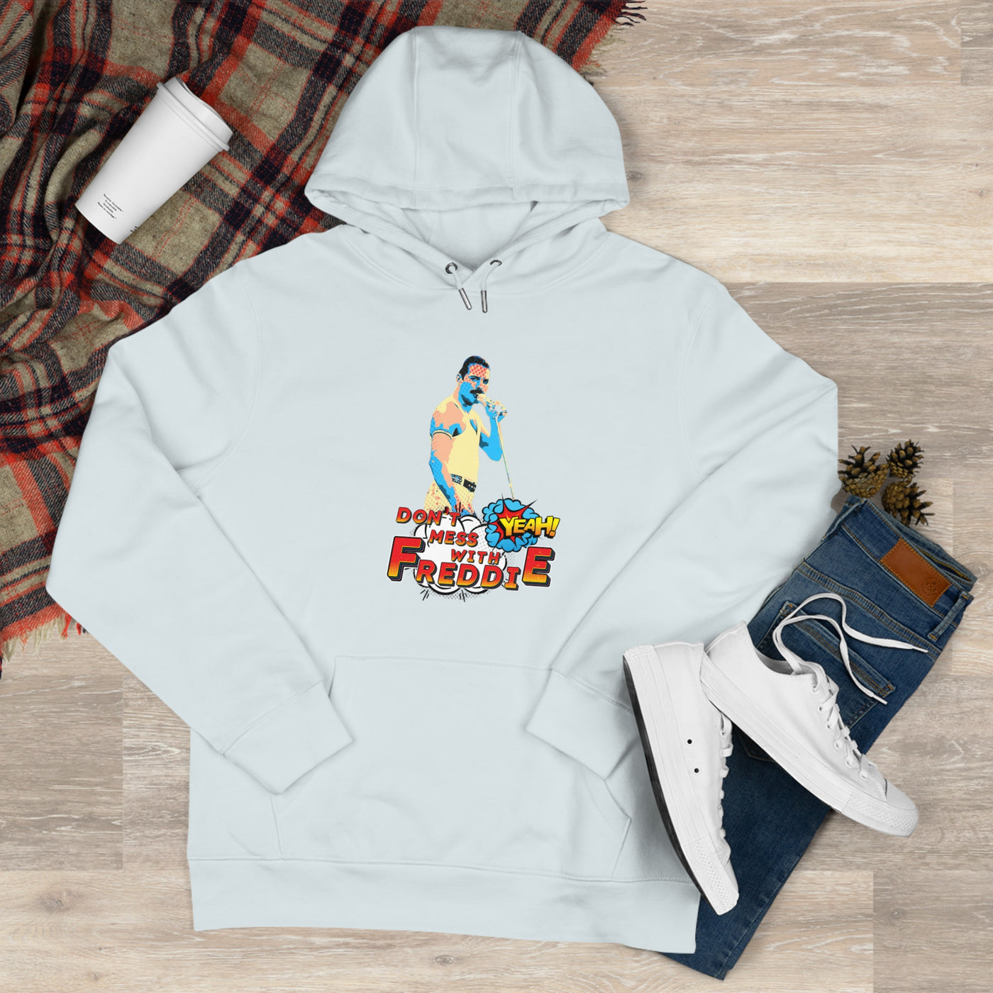 Hoodie - Retro Freddie Queen Design