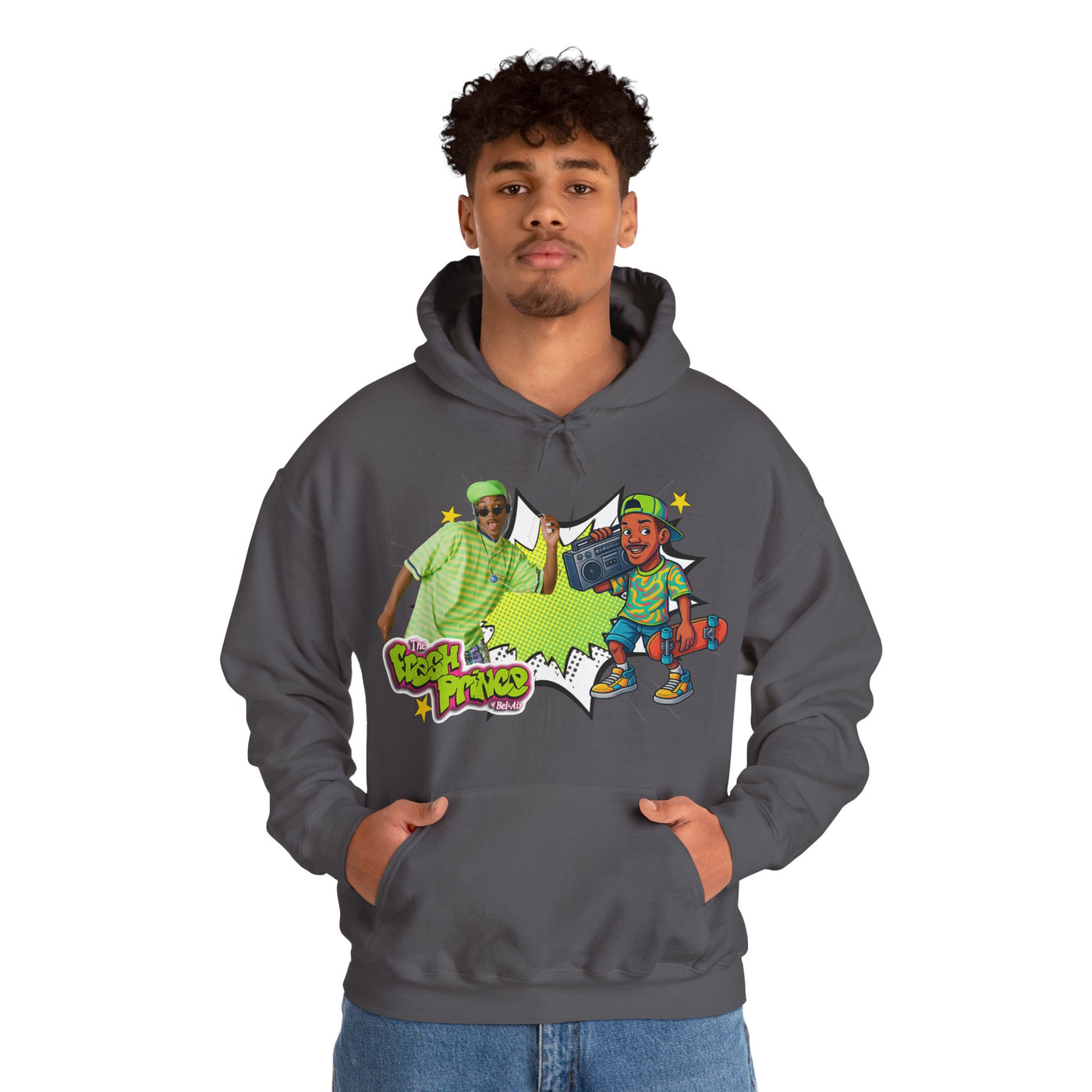 Retro Prince from Bel Air Hip-Hop Inspired Hoodie