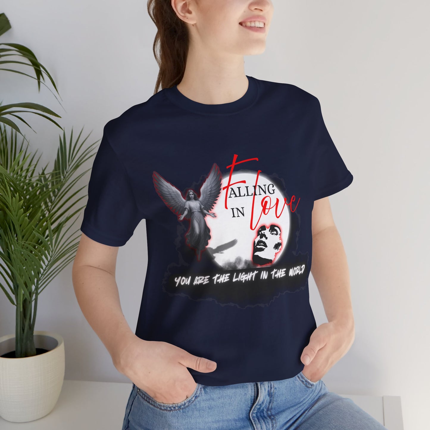 Falling in Love Graphic Tee - Unisex