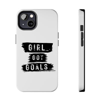 Handyhülle  Phone Case - "Girl Got Goals" - Stylish Protection for Ambitious Women