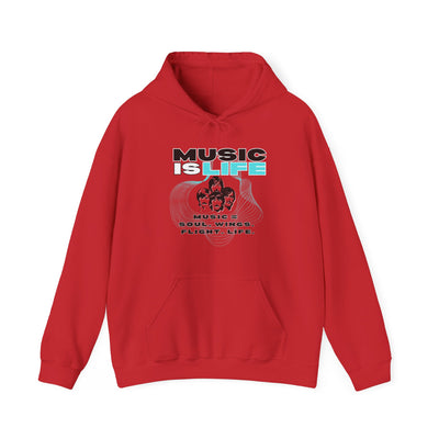 Music is Life Hoodie - Unisex Heavy Blend™ Sweatshirt