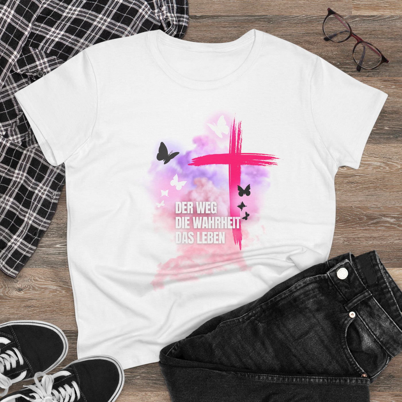 Faith-Inspired Women's Tee - Jesus