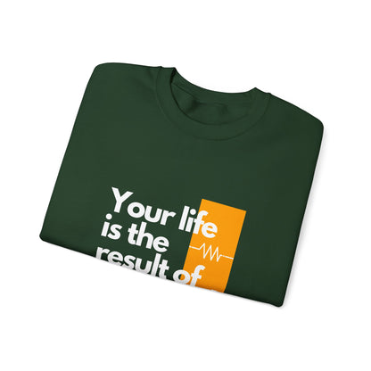 Sweatshirt - "Your Life is the Result of Your Choices"