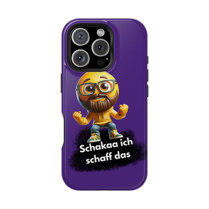 Motivational Impact-Resistant Phone Case - "Schakaa I can do it"