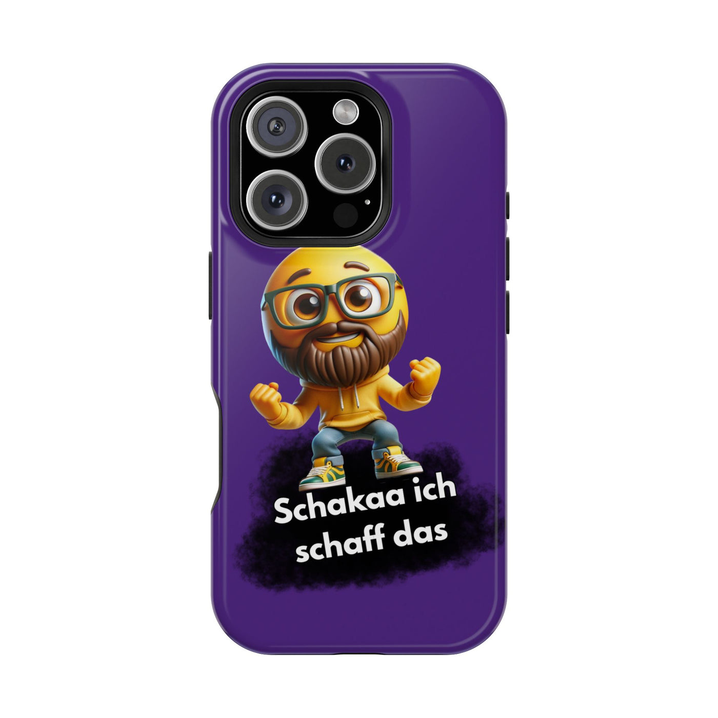 Motivational Impact-Resistant Phone Case - "Schakaa ich schaff das"
