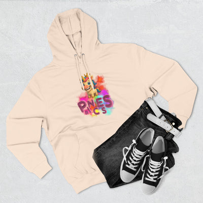Colorful Kids' Fleece Hoodie with Fun Design