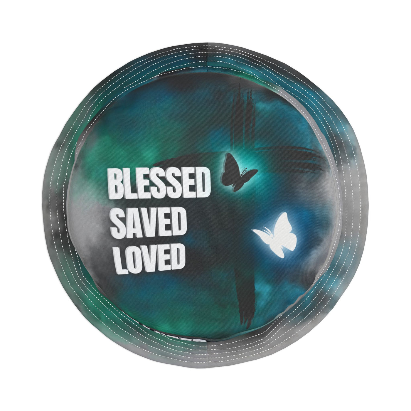 Blessed Saved Loved - Christian - Christlich - Jesus - Gott Hat- Fischerhut