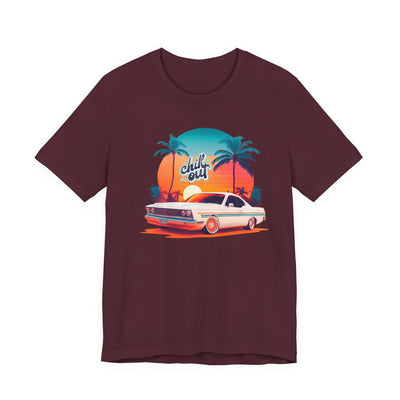 Chill Out Retro Car Tee - Unisex Jersey Short Sleeve Shirt