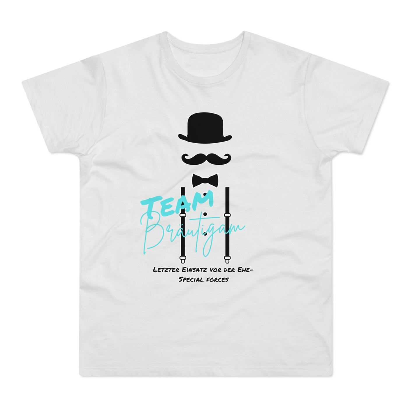 Team Bride Men's Groom "We celebrate the fairytale"