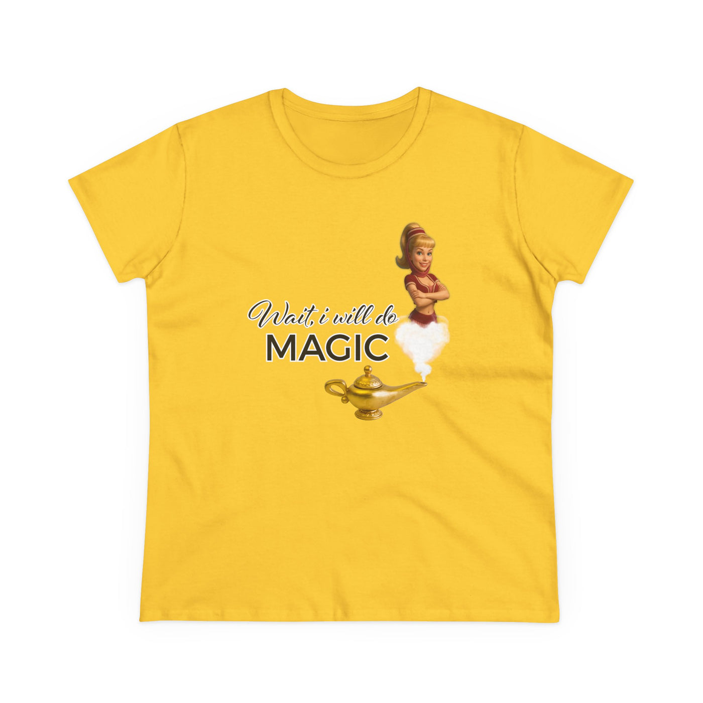 Women's Magic T-Shirt - bezaubernde Jeannie - wait, i wil do magic