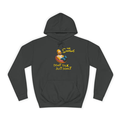 Funny Donut Lover Hoodie, Unisex College Hoodie, The Simpsons