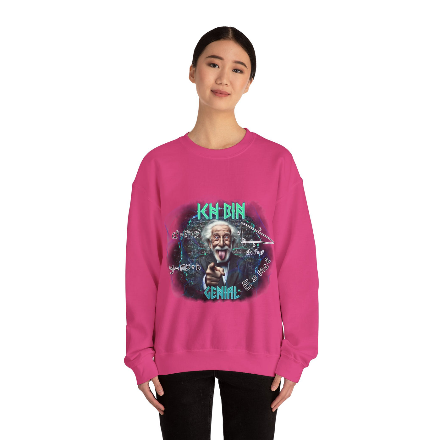 Sweatshirt 'ICH BIN GENIAL' unisex