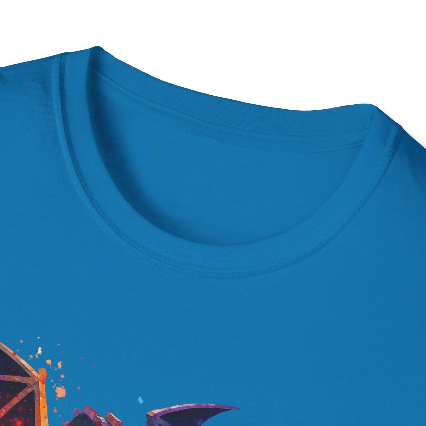 Minecraft Change the World Video Game T-Shirt - Unisex Softstyle Tee for Gamers