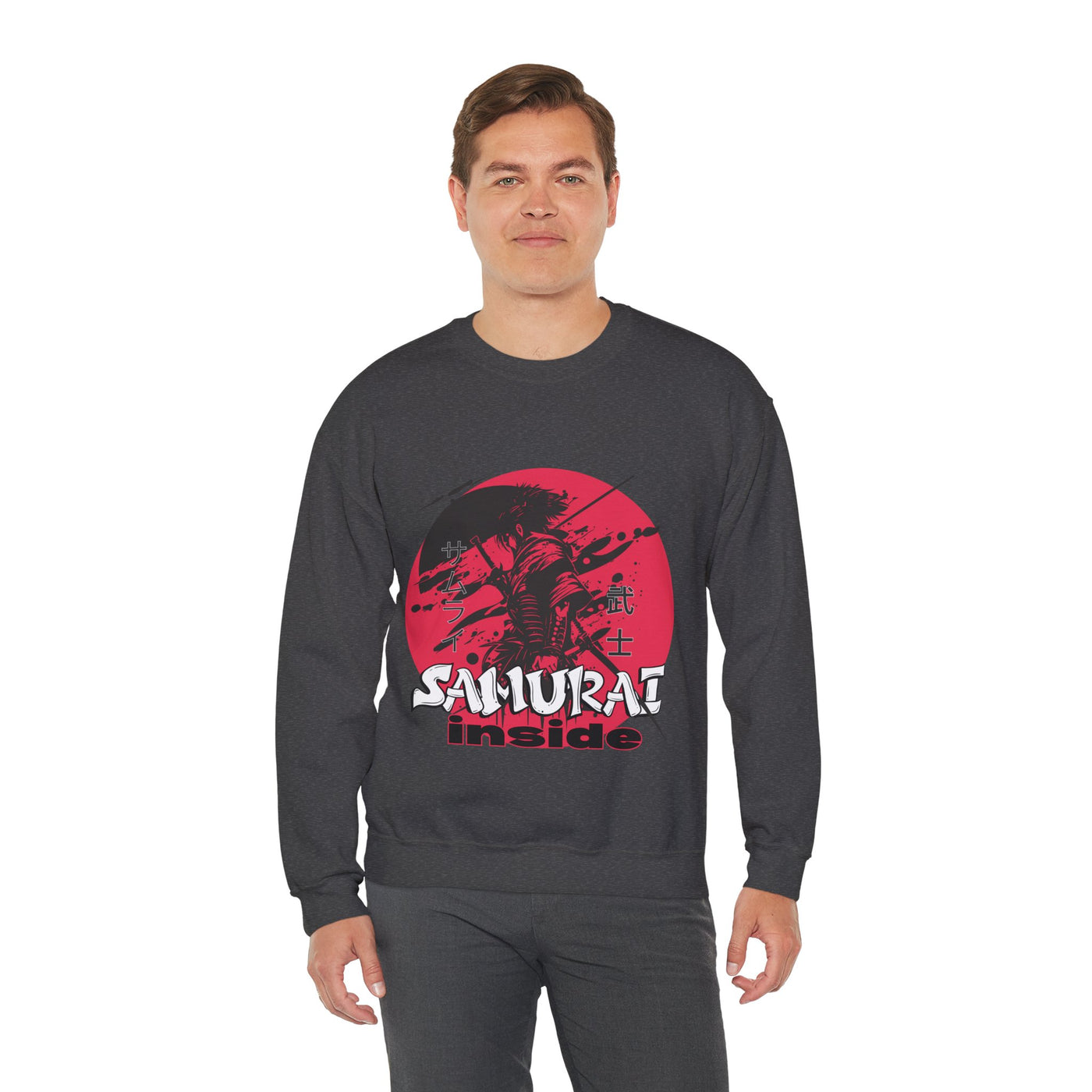 Samurai Inside Crewneck Sweatshirt - Unisex Heavy Blend™