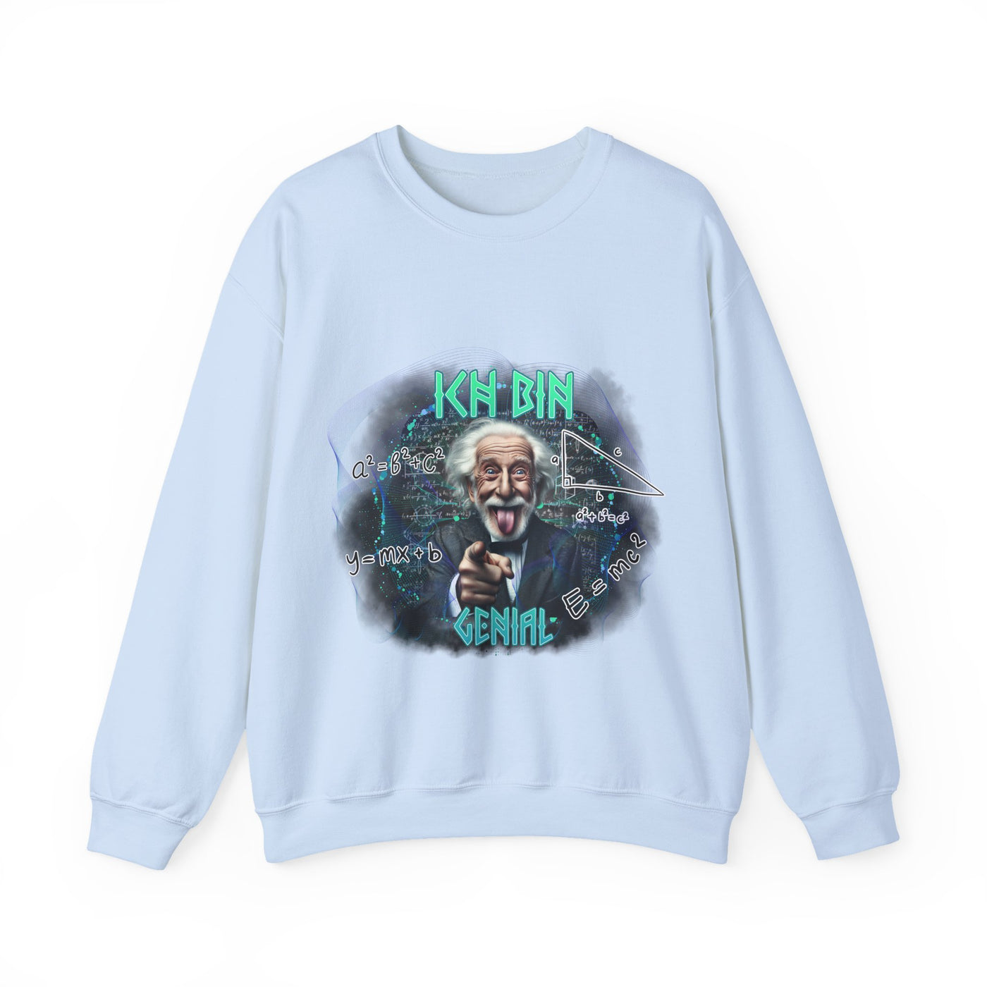 Sweatshirt 'ICH BIN GENIAL' unisex