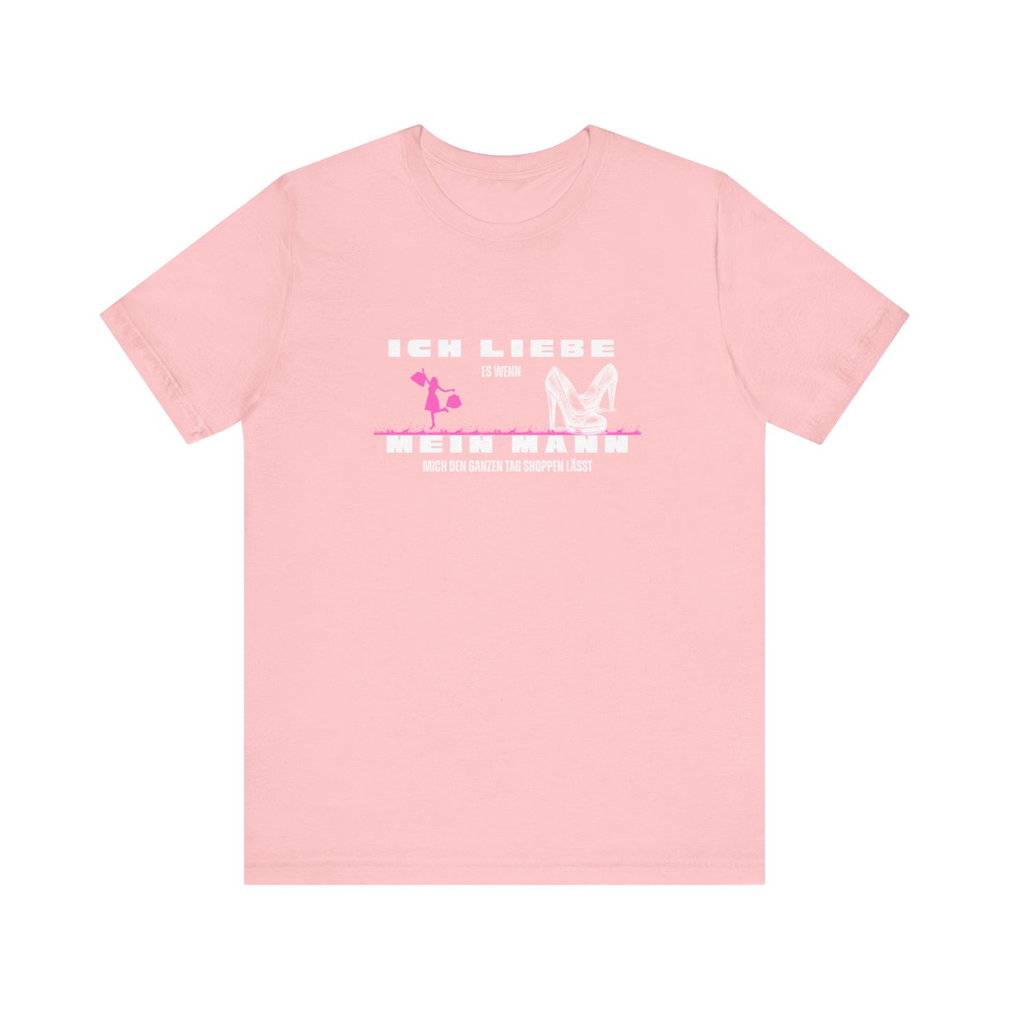 I Love My Husband "Shopping" Unisex Jersey Short Sleeve Tee