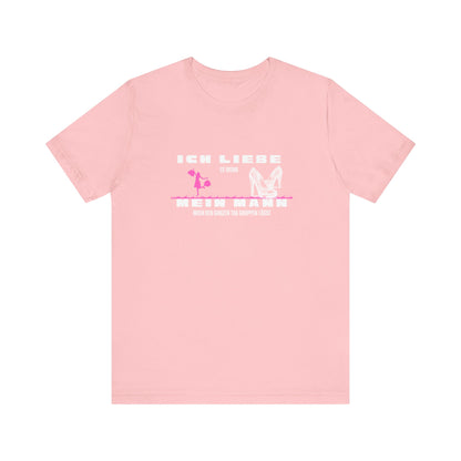 I Love My Husband "Shopping" Unisex Jersey Short Sleeve Tee