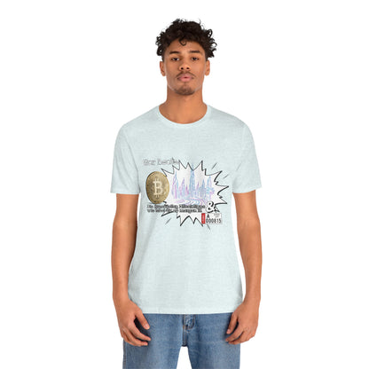 Bitcoins Dubai - Rosarote Welt - lass dich nicht verarschen T - Shirt