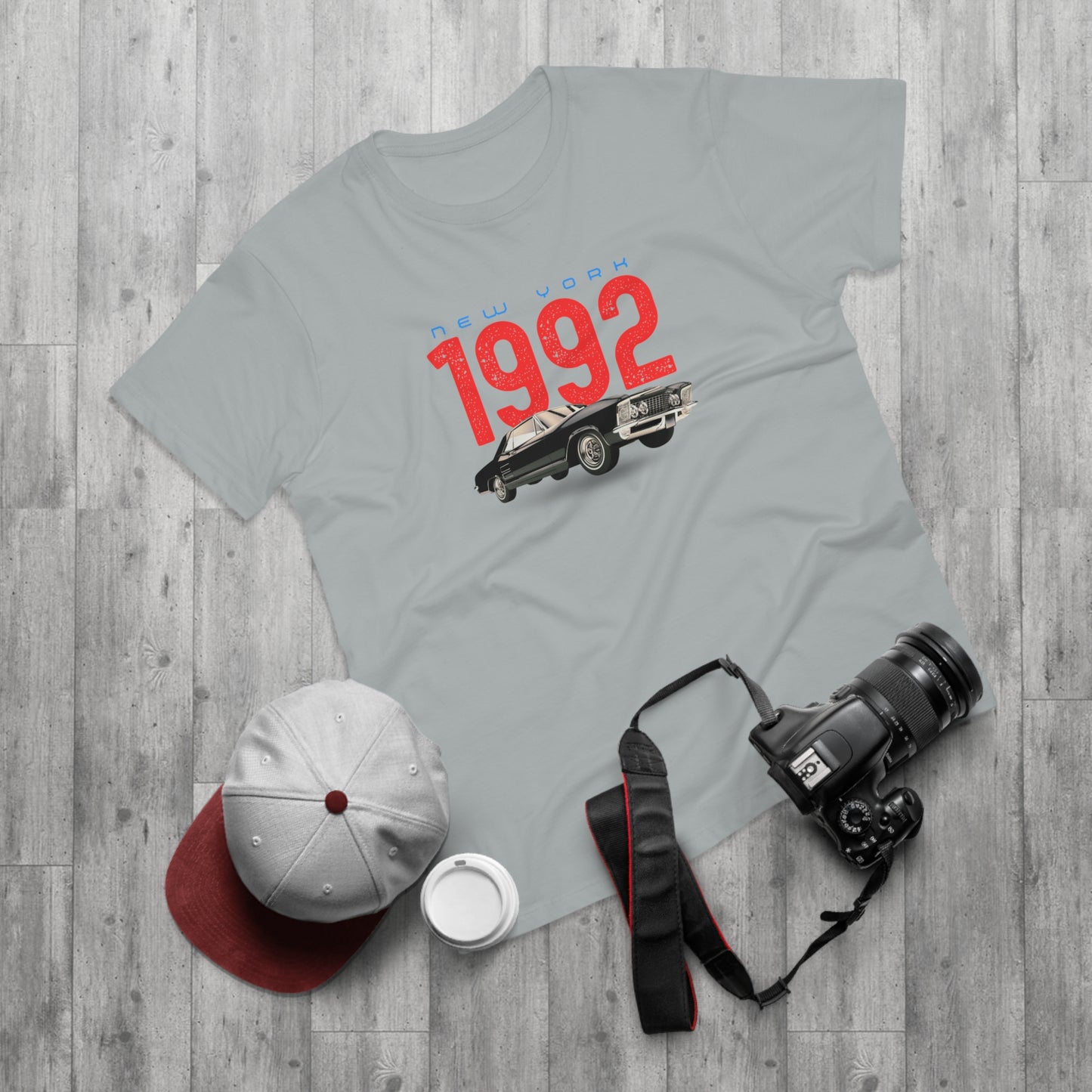 Vintage Vibes  New York 1992 T-Shirt for Men