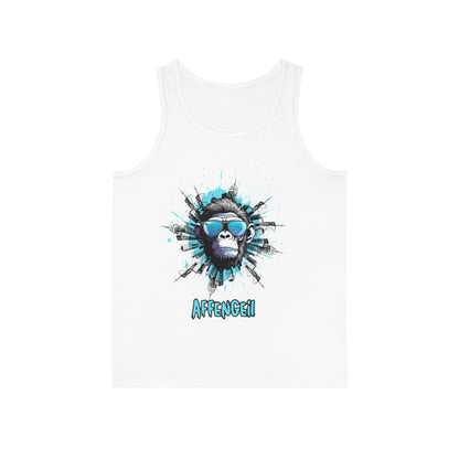 "Affengeil" Gorilla Graphic Unisex Jersey Tank - Perfect for Summer Adventures