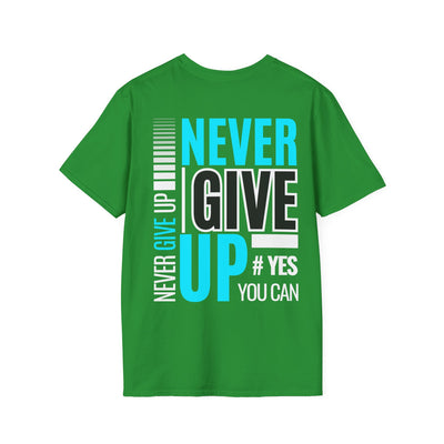 Unisex T-Shirt - Quit talking and start doing - Never give up...