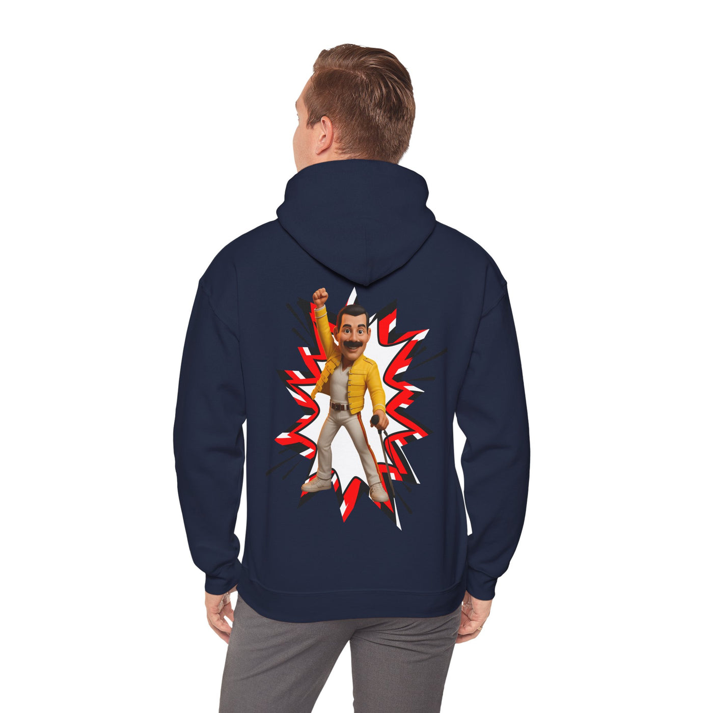 Freddie Hoodie, Unisex Sweatshirt for Music Lovers
