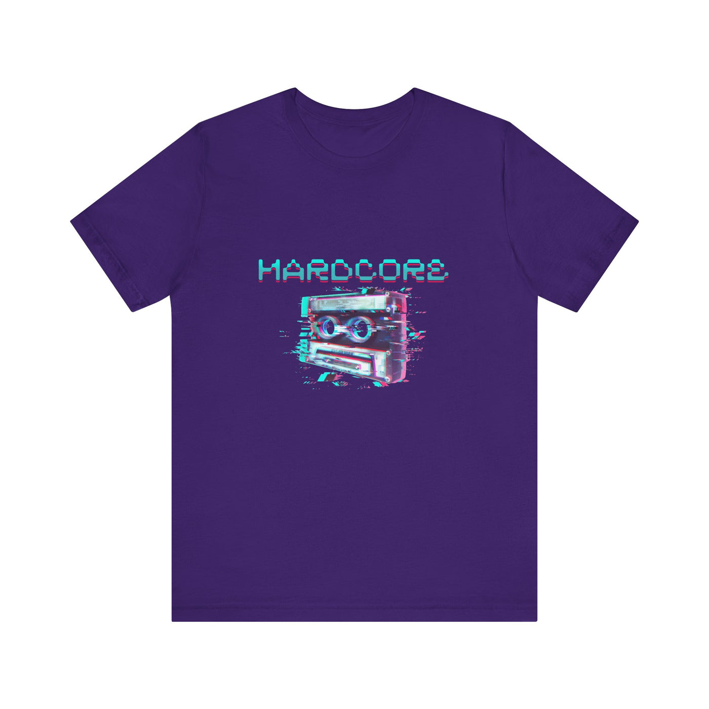 Techno - Hardcore Never Dies - Retro Graphic Tee, 90s Aesthetic Shirt unisex