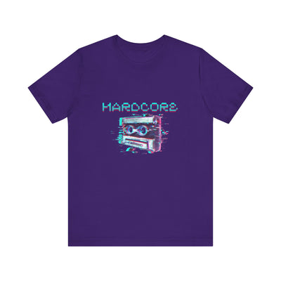 Techno - Hardcore Never Dies - Retro Graphic Tee, 90s Aesthetic Shirt unisex