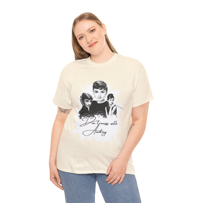 Don't mess with Audrey - Audrey Hepburn T Shirt