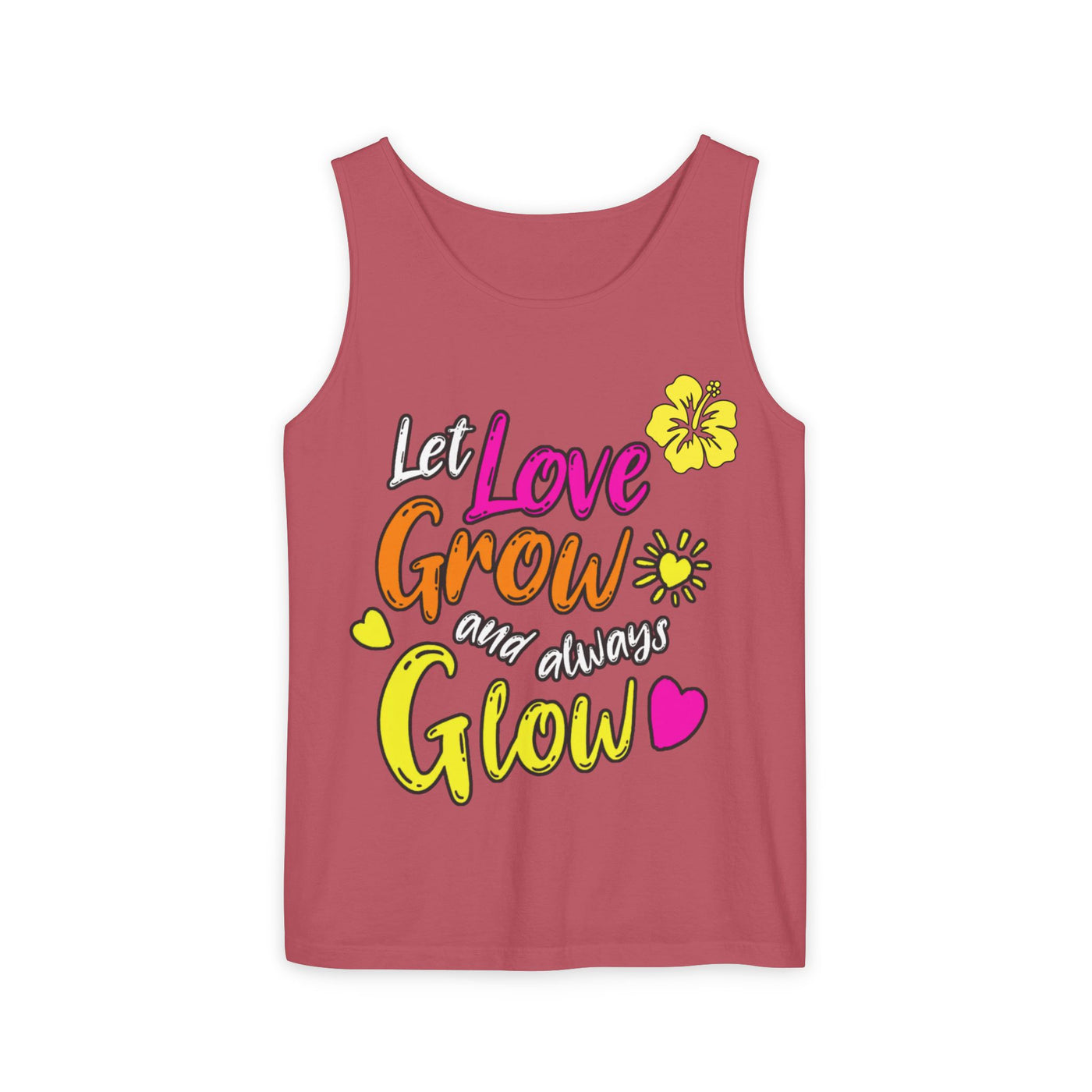 Tank Let Love Grow ... , Motivational Workout Shirt