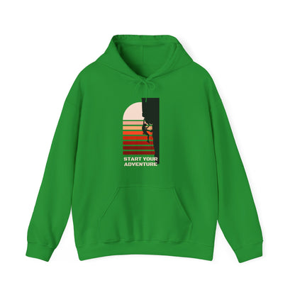 Unisex Pullover Hoodie Start your Adventure