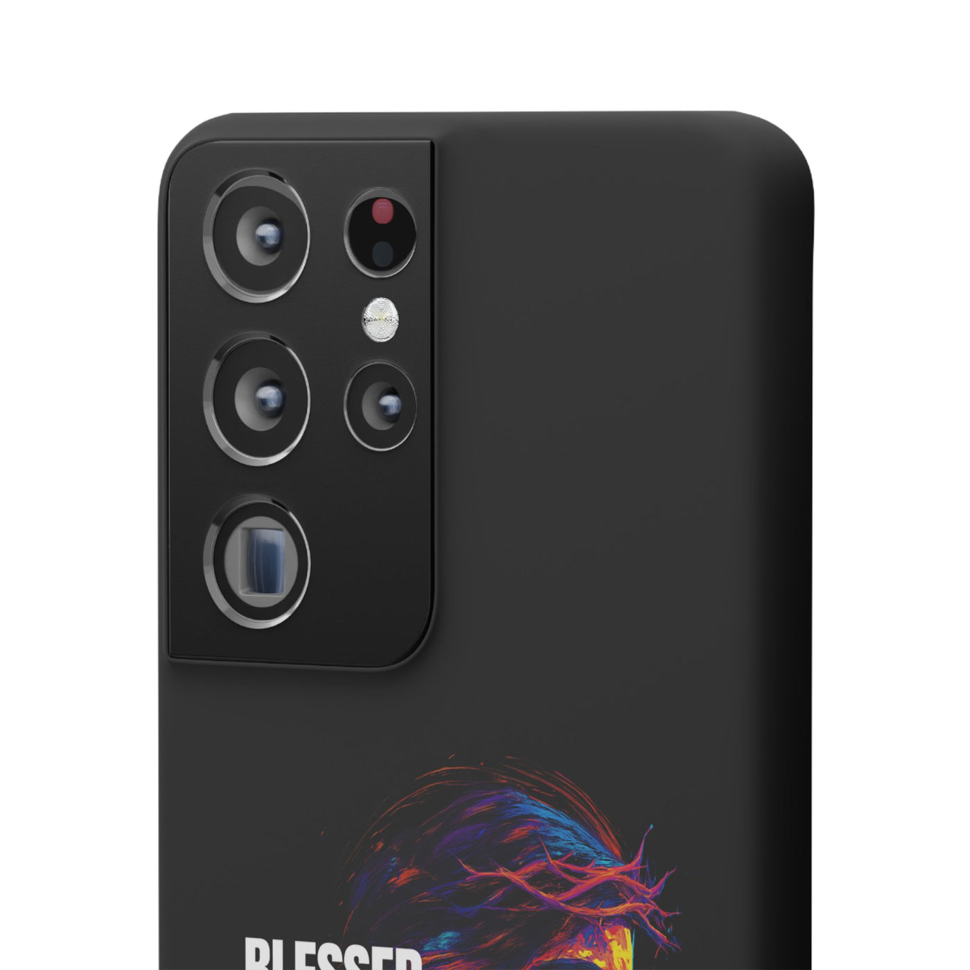 Blessed Saved loved - Snap Case - Jesus