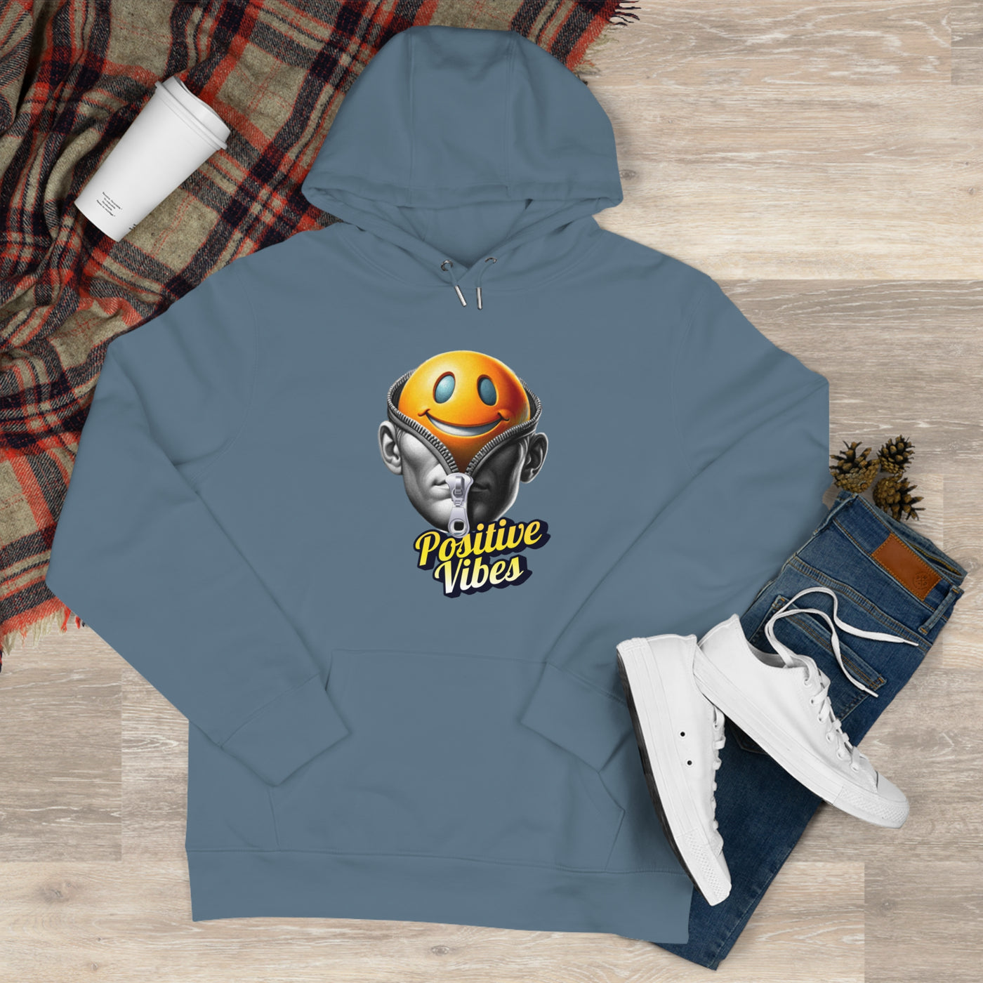 Positive Vibes King Hoodie