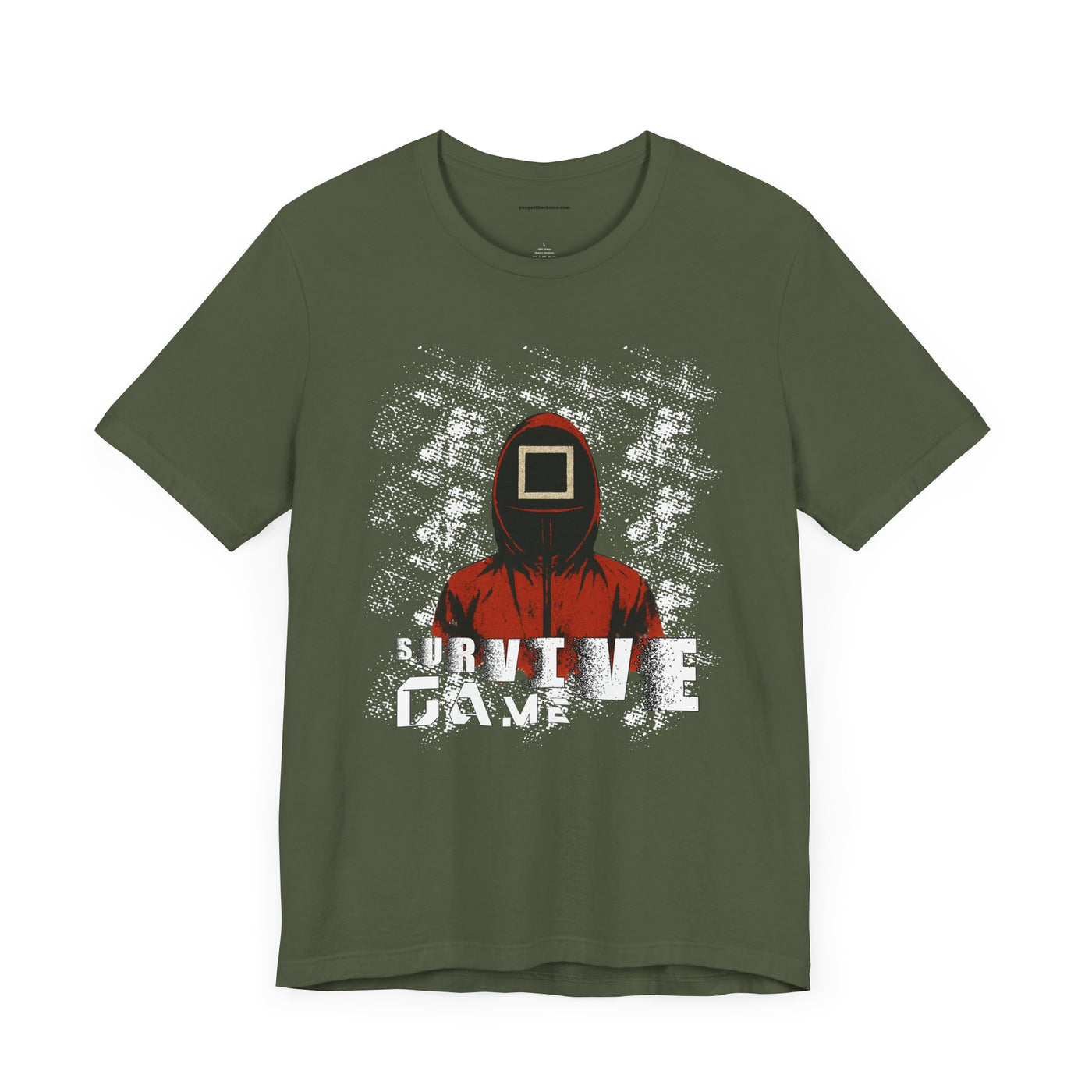 Squid Game Unisex Jersey Tee - Casual Graphic Shirt for Fans