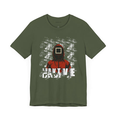 Squid Game Unisex Jersey Tee - Casual Graphic Shirt for Fans