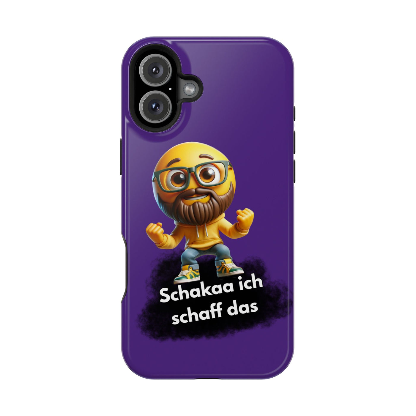 Motivational Impact-Resistant Phone Case - "Schakaa ich schaff das"