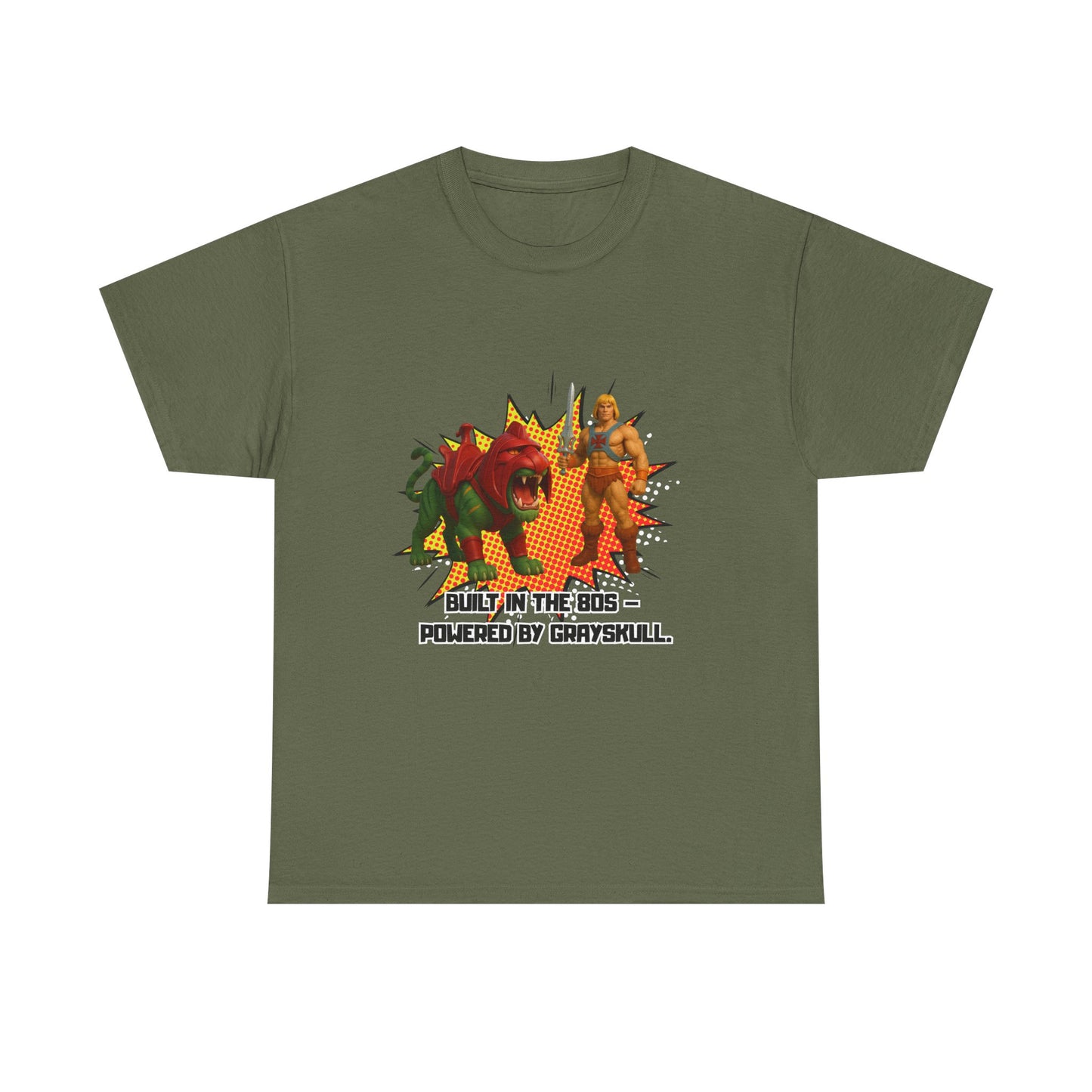 He-Man Unisex Vintage Master of the Universe Retro T-Shirt