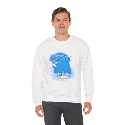 Sweatshirt Jesus "Der Weg - Die Wahrheit - Das Leben"