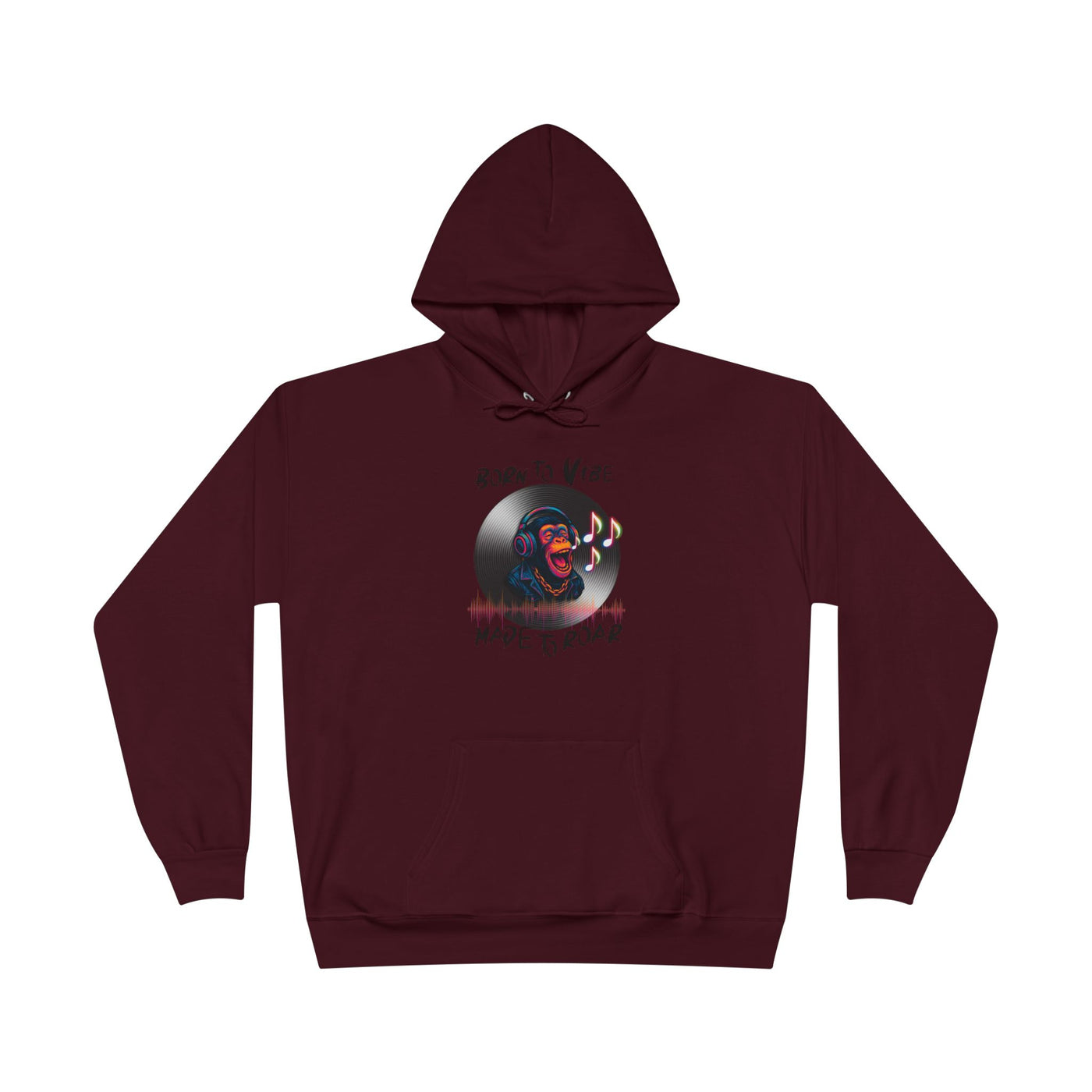 Born to Vibe Hoodie - cool monkey design / Monkey