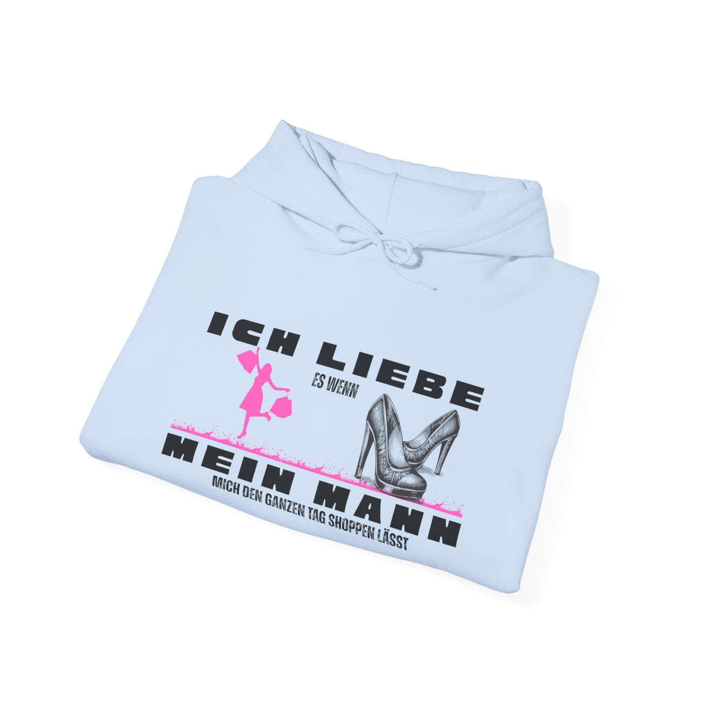 I Love Shopping Unisex Heavy Blend™ Hooded Sweatshirt 