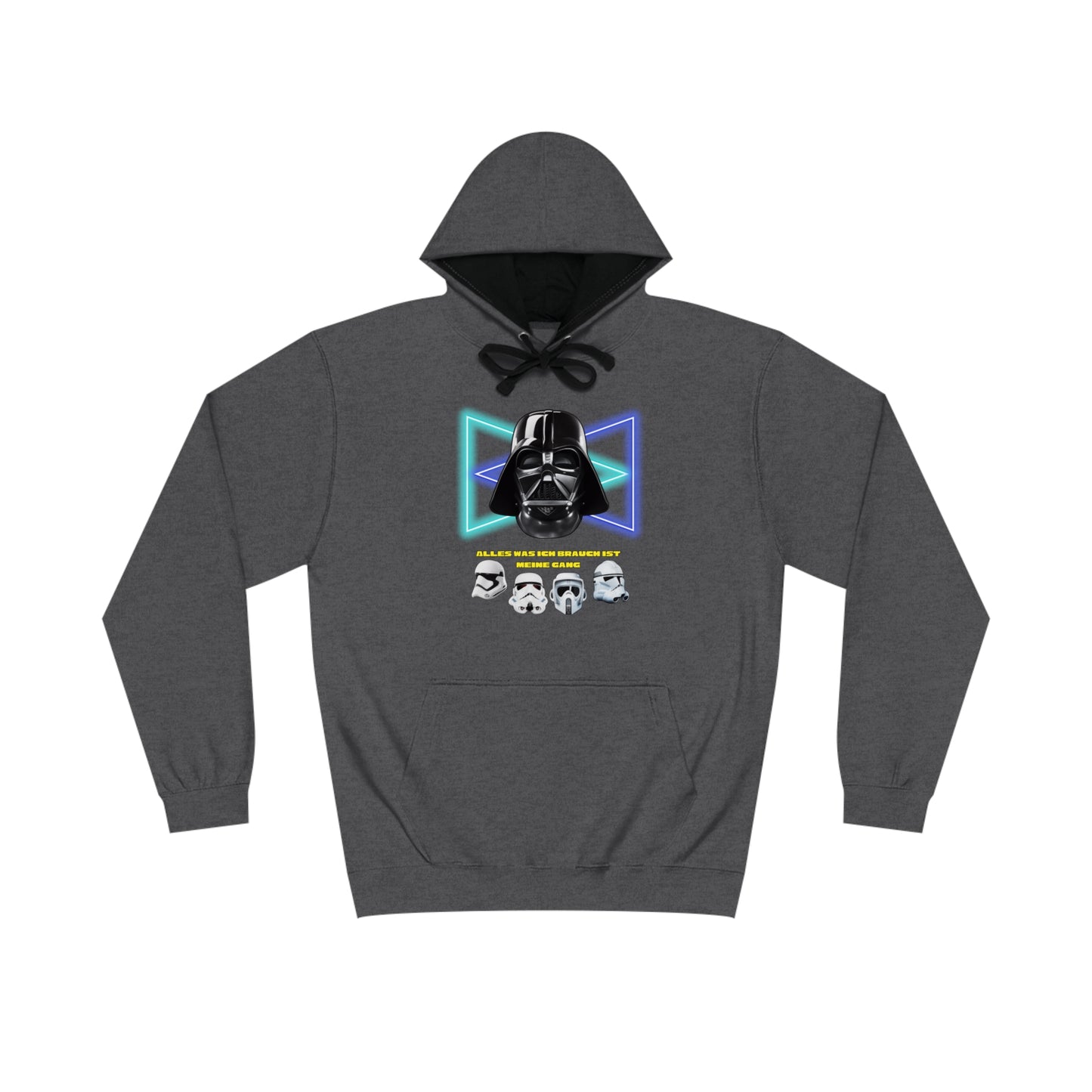Darth Vader Retro Varsity Hoodie - Unisex Star Wars Apparel