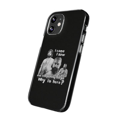 I Came, I Saw & Forgot, Alan Hangover -  Funny Phone Case  - Handyhülle -
